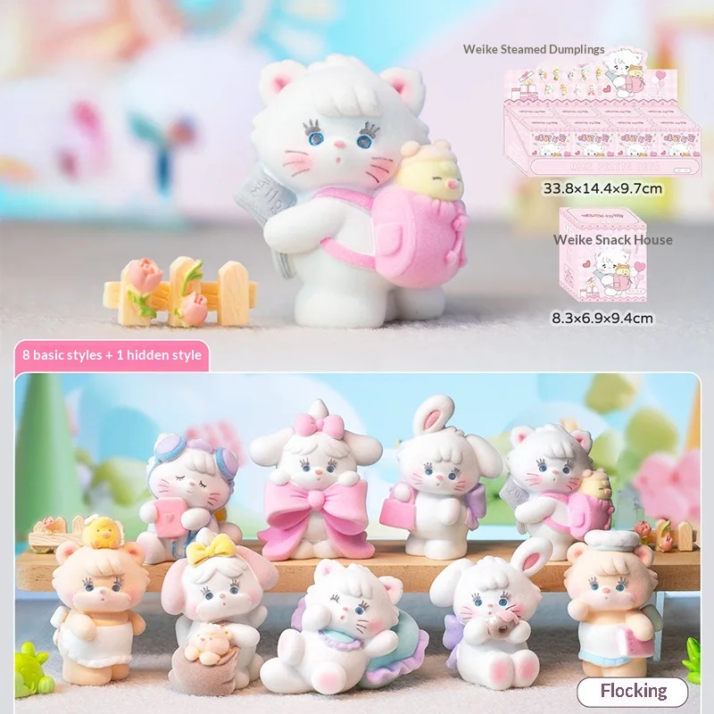 Desk Setup Kawaii - 8pcs/Set MIKKO Petite Pet Blind Box