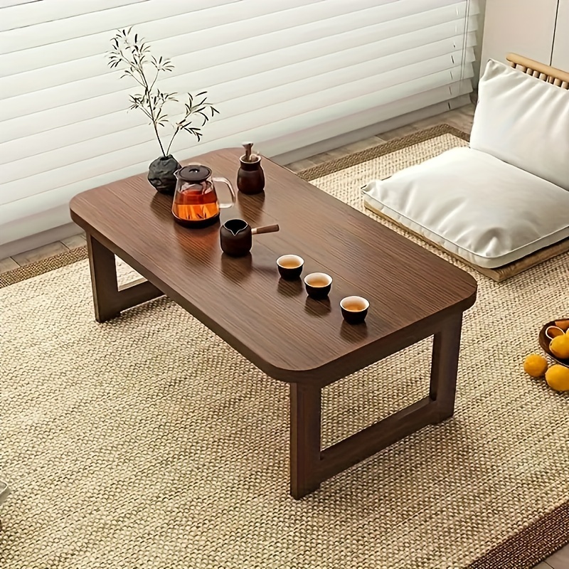 Desk Setup Wood - Meja Samping Portabel Dapat Dilipat Meja