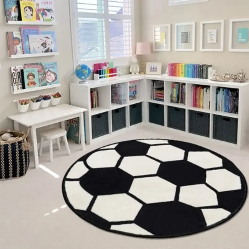 Desk Setup Girly - Kasmir imitasi bundar karpet lantai sepak