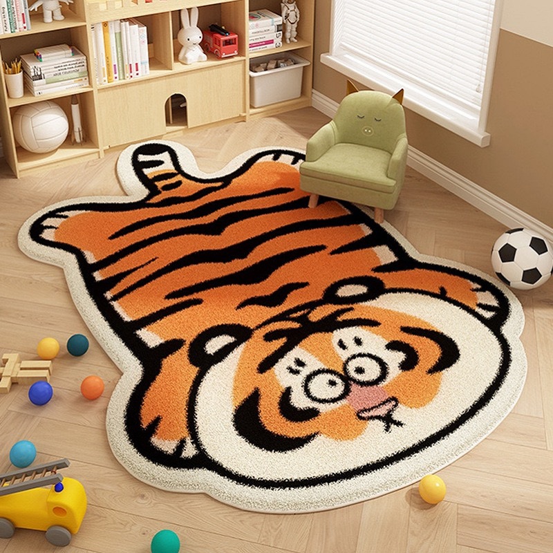 Desk Setup Girly - VIKAMA karpet kasmir imitasi lucu kartun,