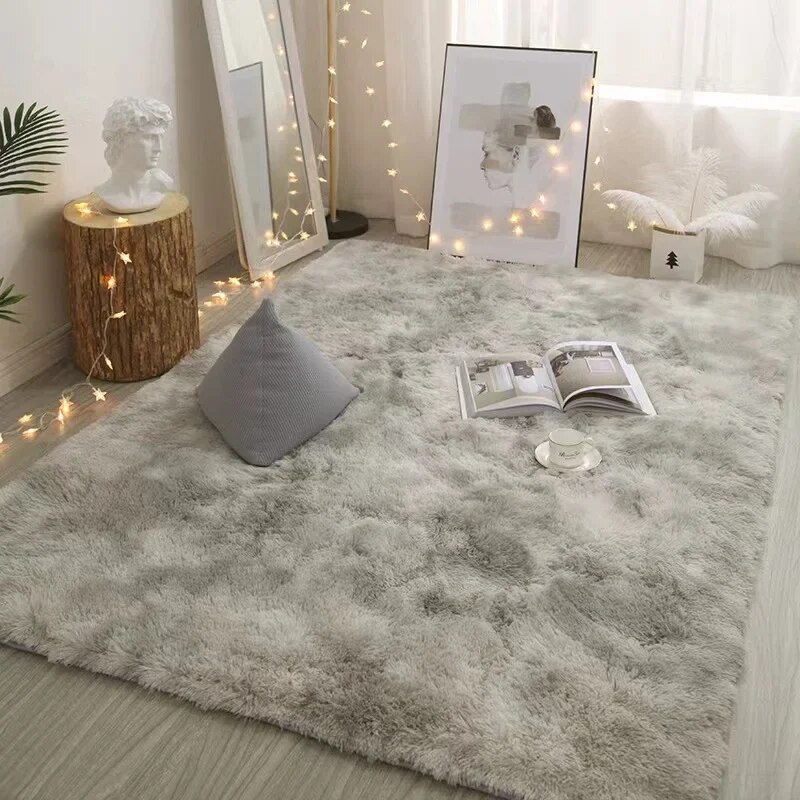 Desk Setup Girly - VIKAMA karpet sutra untuk anak-anak, karpet
