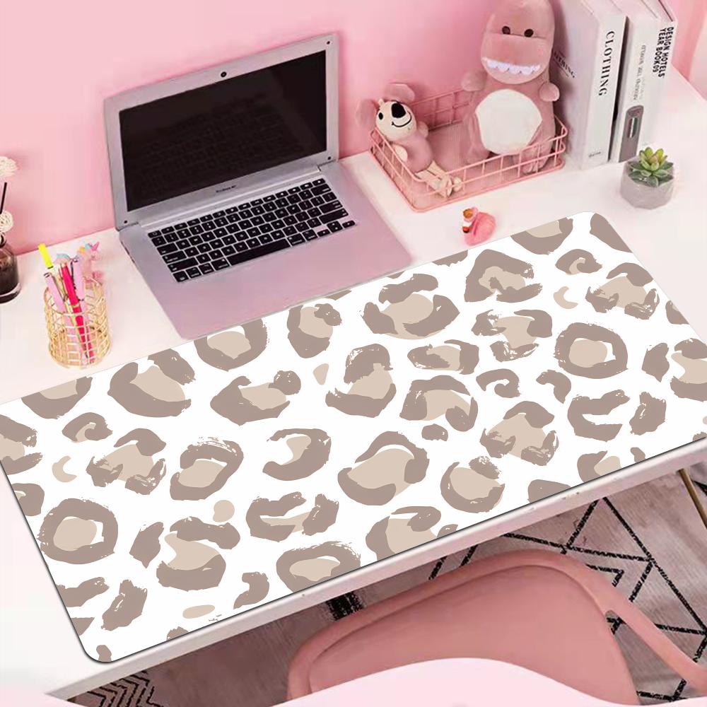 Desk Setup Beige - XL/XXL Keyboard Komputer dan Alas Mouse