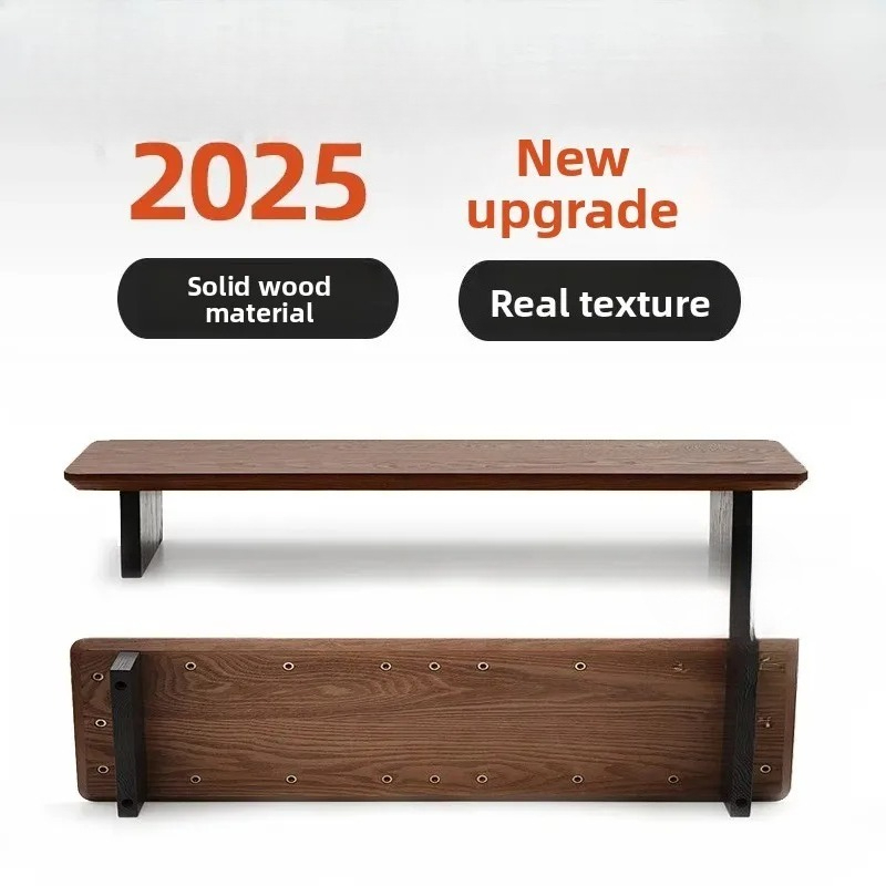 Desk Setup Living Room - Penyangga Monitor Kayu Solid Rak Penyimpanan