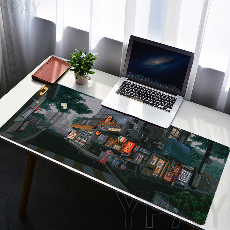 Zelda Desk Setup - Pixel Mouse Pad Jepang jalan besar