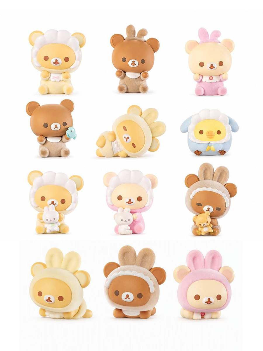Desk Setup Kawaii - Kotak Misteri Seri Bayi Rilakkuma Mochi