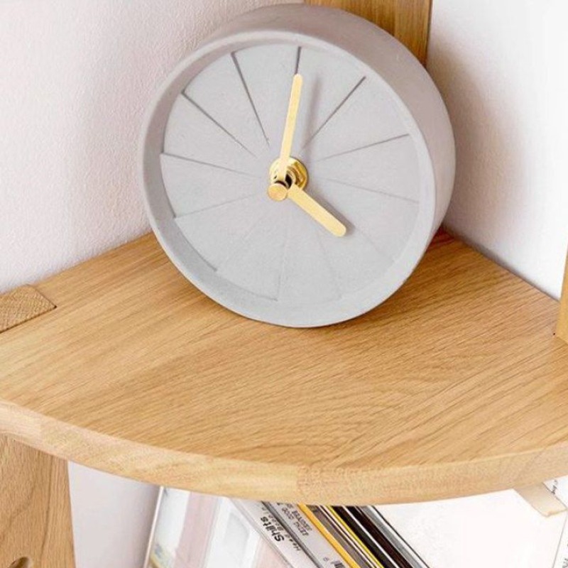 Rak Penyimpanan Sudut Kayu Ala - Desk Setup Oak ulasan dan harga