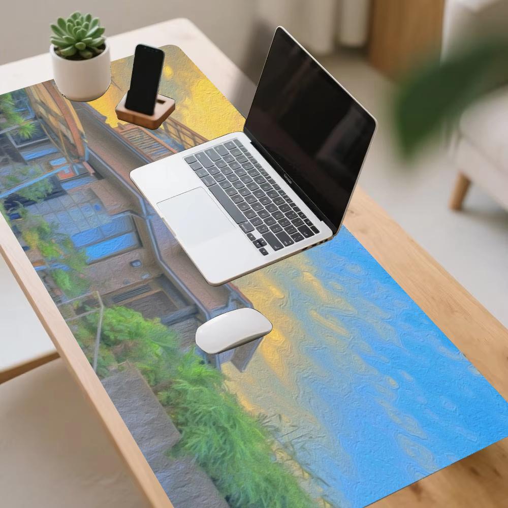Alas Mouse Lukisan Minyak Pema - Desk View Setup ulasan dan harga