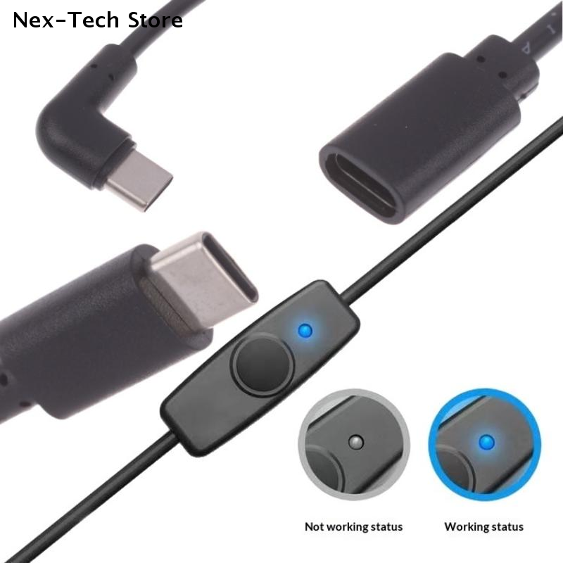 1 Buah Kabel Ekstensi USB C Pe - Desk Setup Led Strip ulasan dan harga