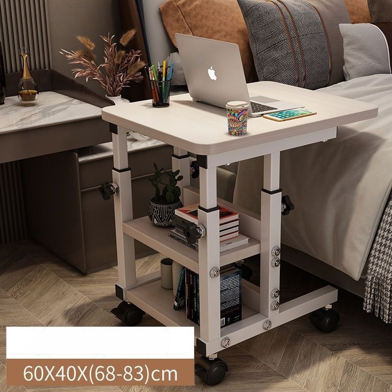 Meja kecil yang dapat dipindah - Desk Setup Wood ulasan dan harga