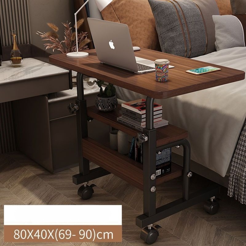Meja kecil yang dapat dipindah - Desk Setup Wood ulasan dan harga