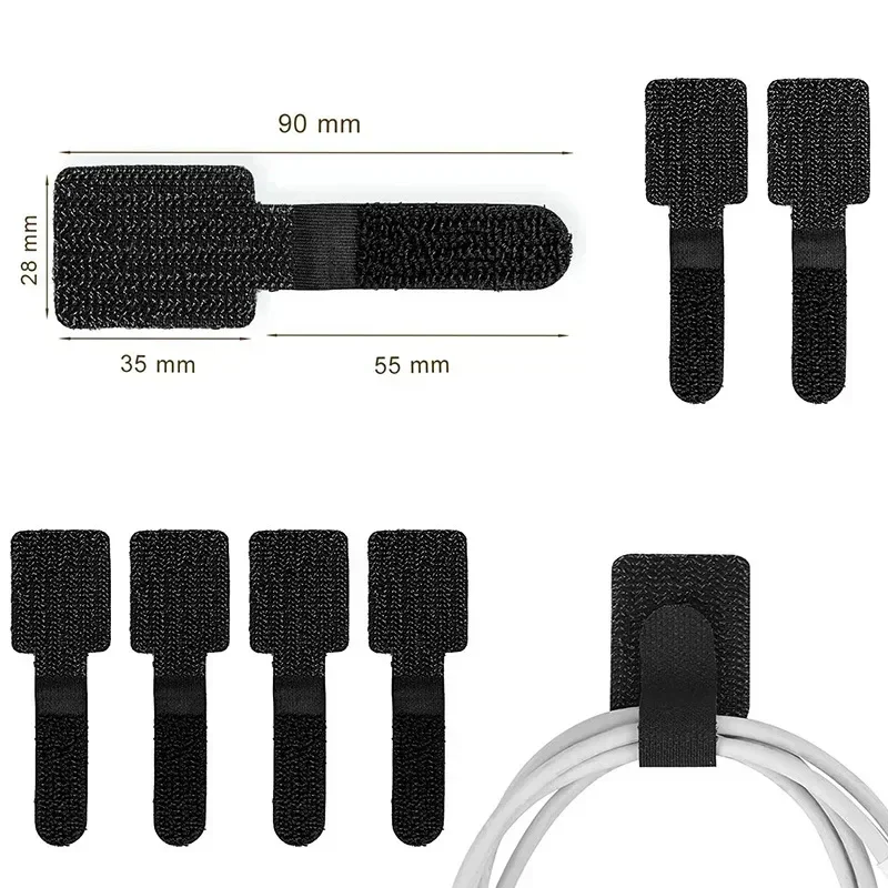 Penata kabel dapat dilepas, 20 - Desk Setup Cable Management ulasan dan harga