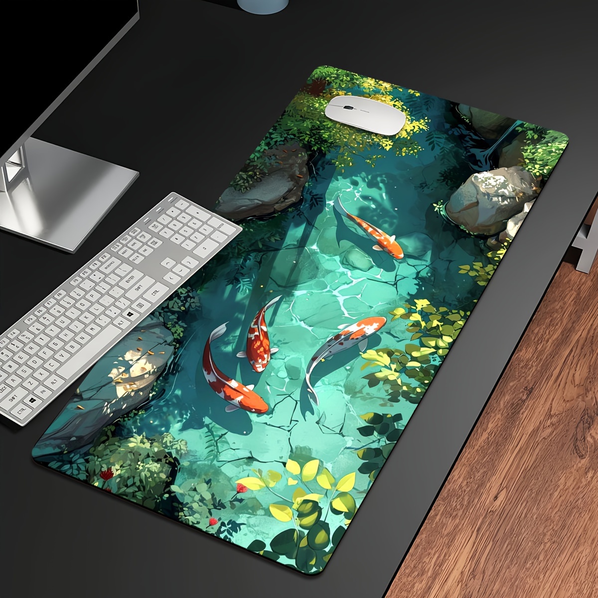Alas Mouse Gaming Ikan Koi Bes - Zelda Desk Setup ulasan dan harga
