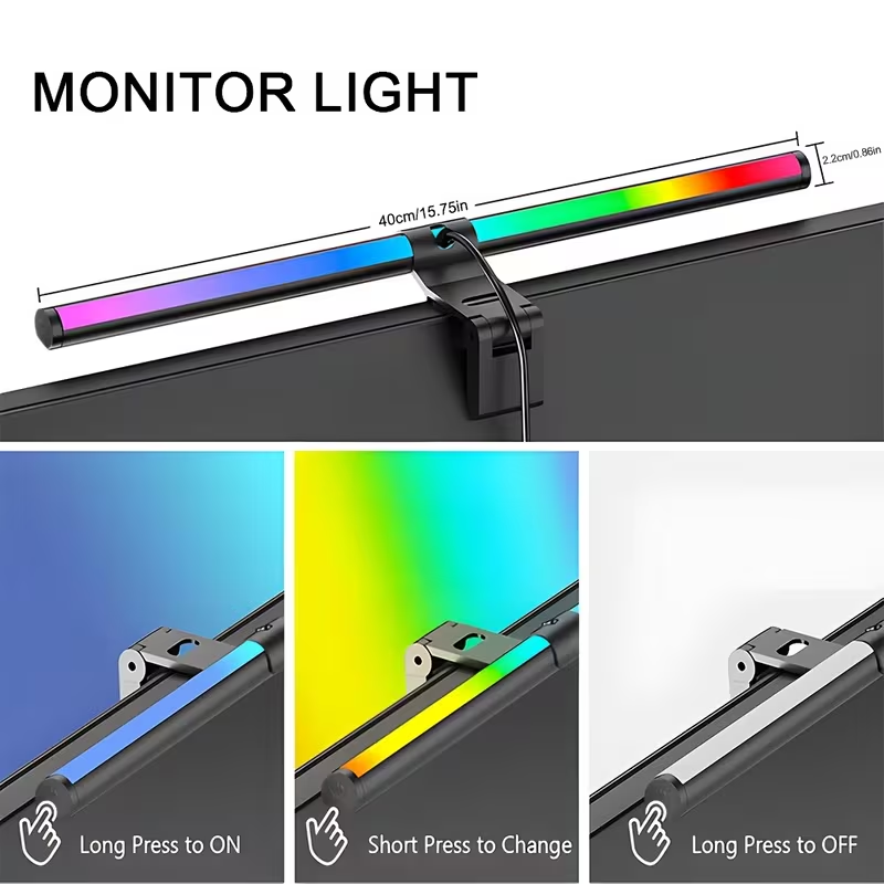 Lampu Monitor LED untuk Layar  - Desk Setup Rgb ulasan dan harga
