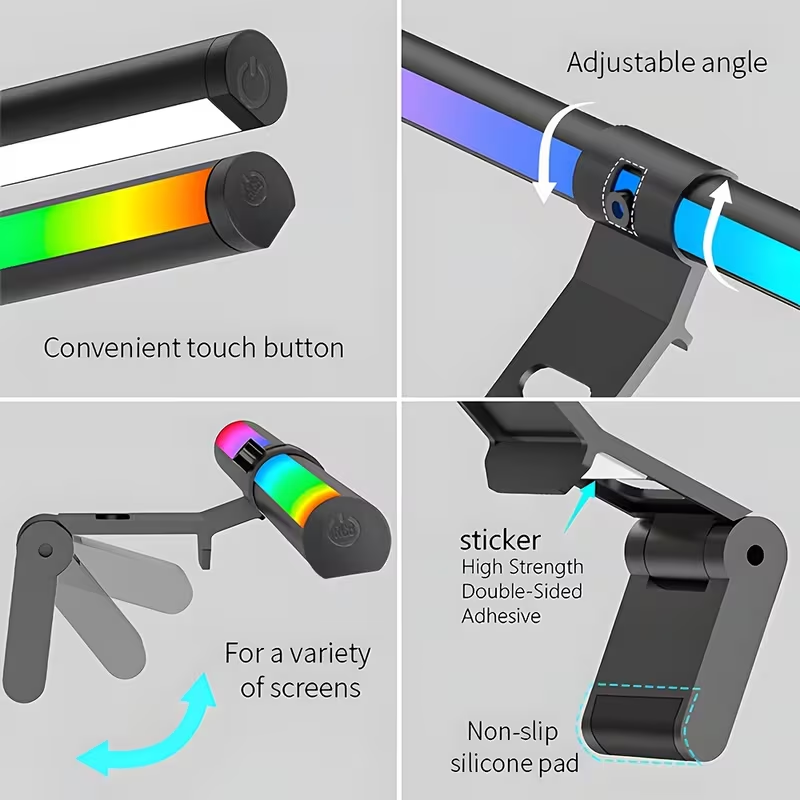 Lampu Monitor RGB Lightbar Atm - Desk Setup Rgb ulasan dan harga