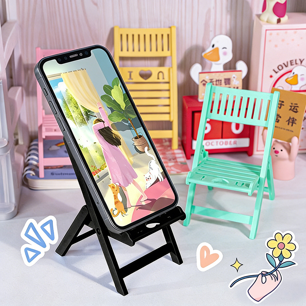 Kursi Lipat Mini Penyangga Pon - Desk View Setup ulasan dan harga