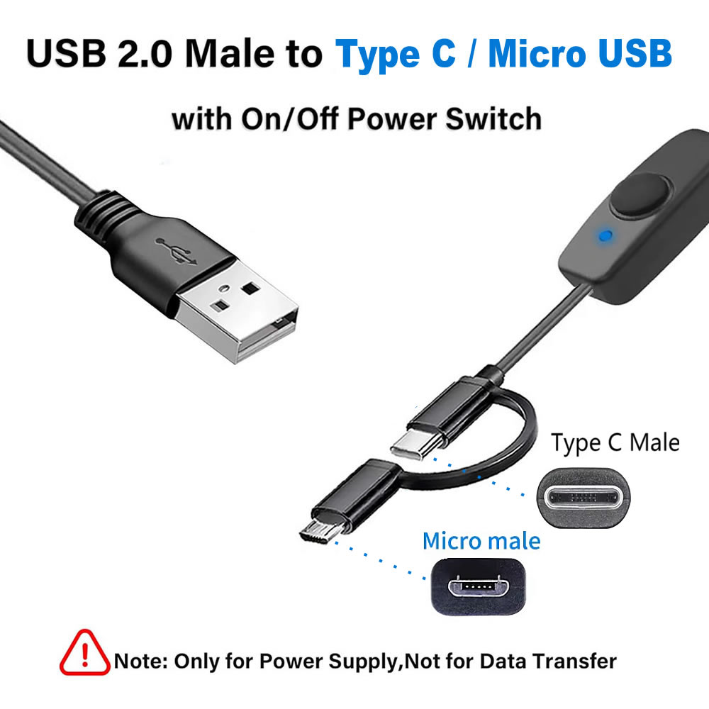 Kabel Pengisi Daya Tipe C / Mi - Desk Setup Led Strip ulasan dan harga
