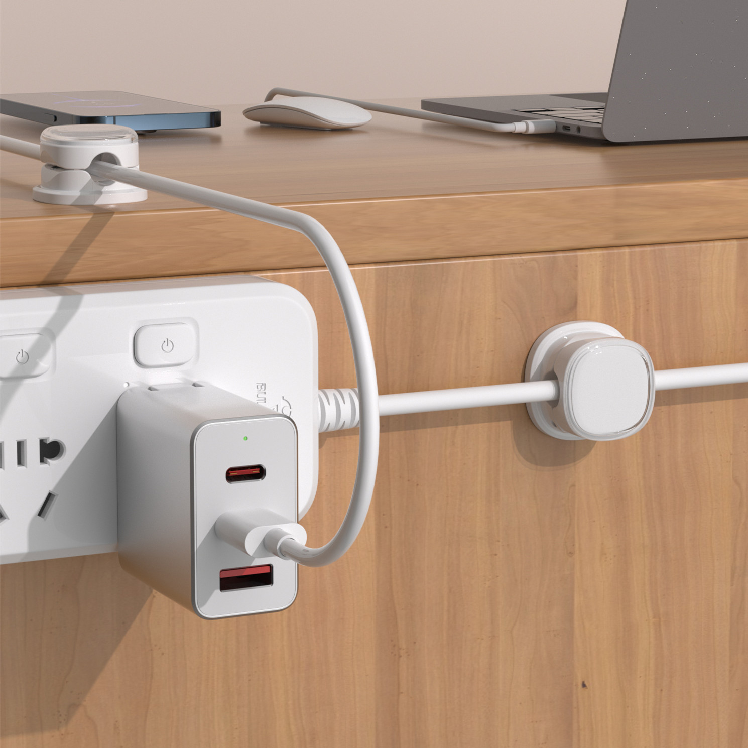 3/6/8/12 Buah Klip Kabel Magne - Desk Setup Cable Management ulasan dan harga