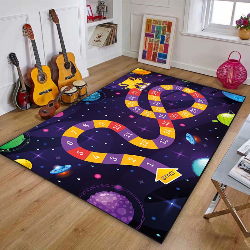 Karpet lantai pola ular dan ta - Desk Setup Girly ulasan dan harga