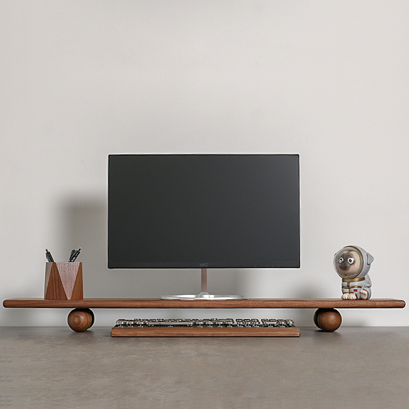 Dudukan Monitor Ganda Riser De - Desk Setup Living Room ulasan dan harga