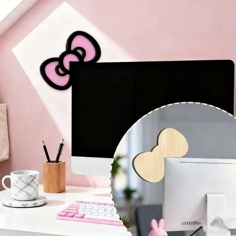 Baru 1/2 Buah Aksesori PC Ikat - Desk Setup Wood ulasan dan harga