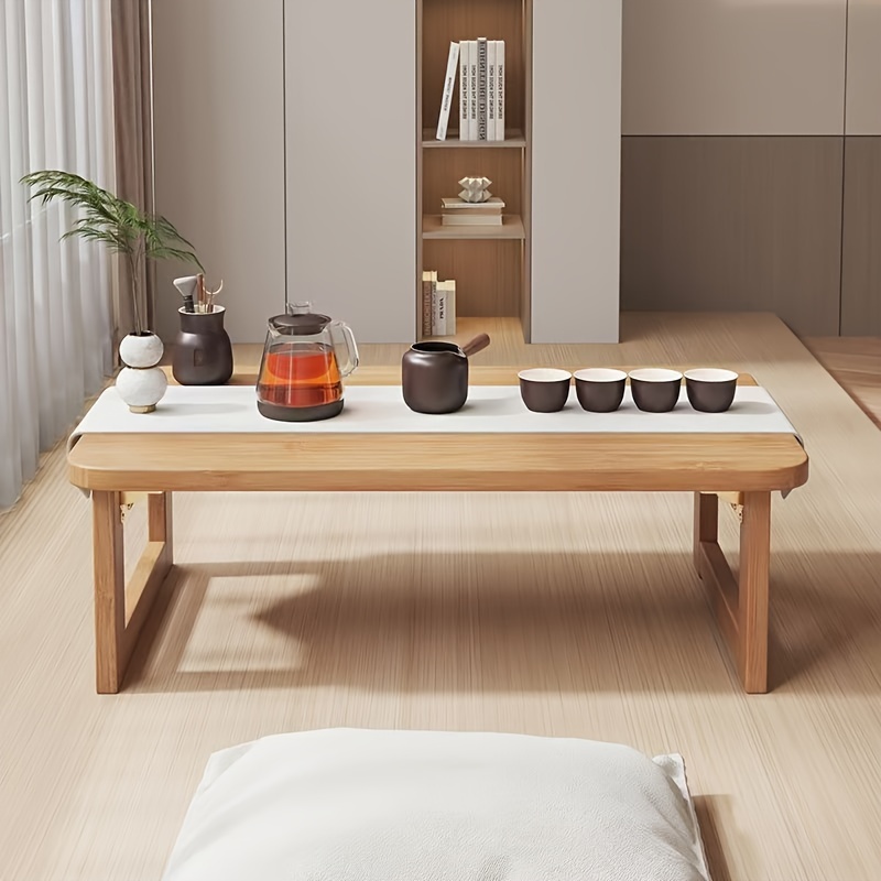 Meja Samping Portabel Dapat Di - Desk Setup Wood ulasan dan harga