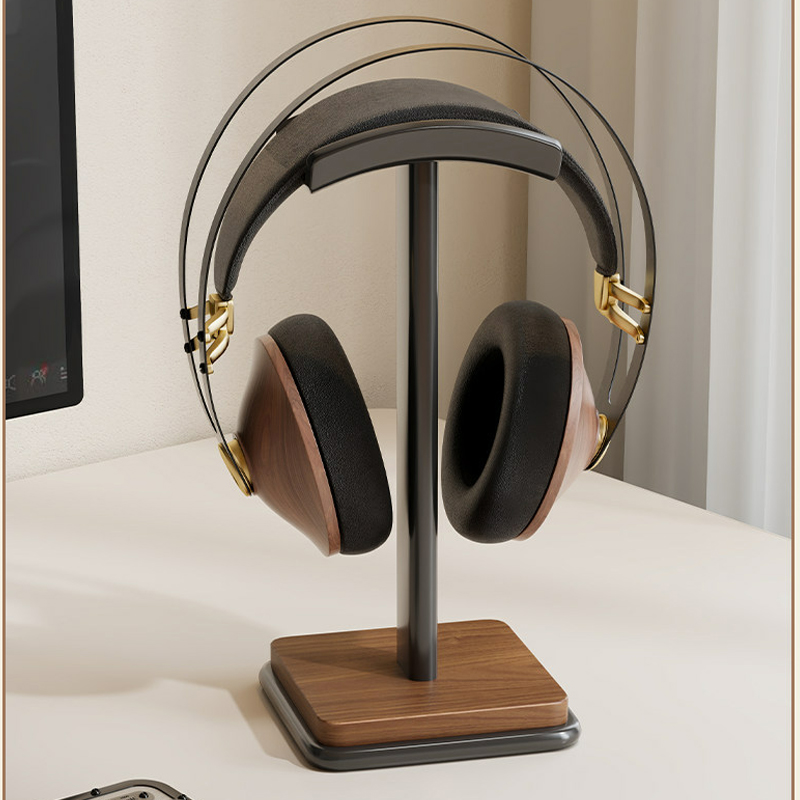 Penyangga Headphone Universal  - Desk Setup Wood ulasan dan harga
