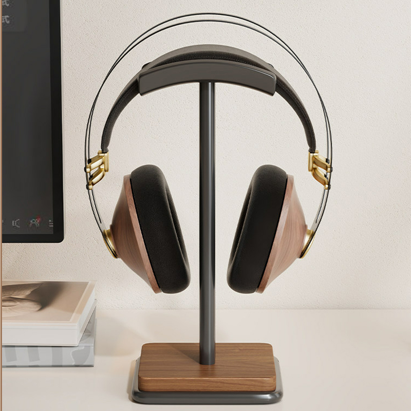 Penyangga Headphone Universal  - Desk Setup Wood ulasan dan harga