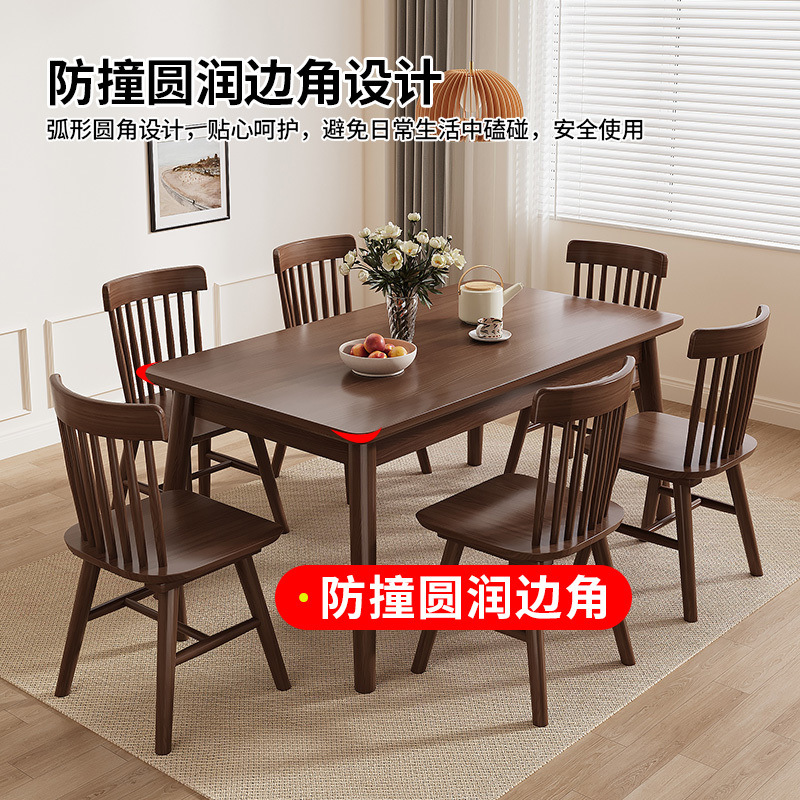 Meja Makan Kayu Solid Meja Dap - Desk Setup Oak ulasan dan harga