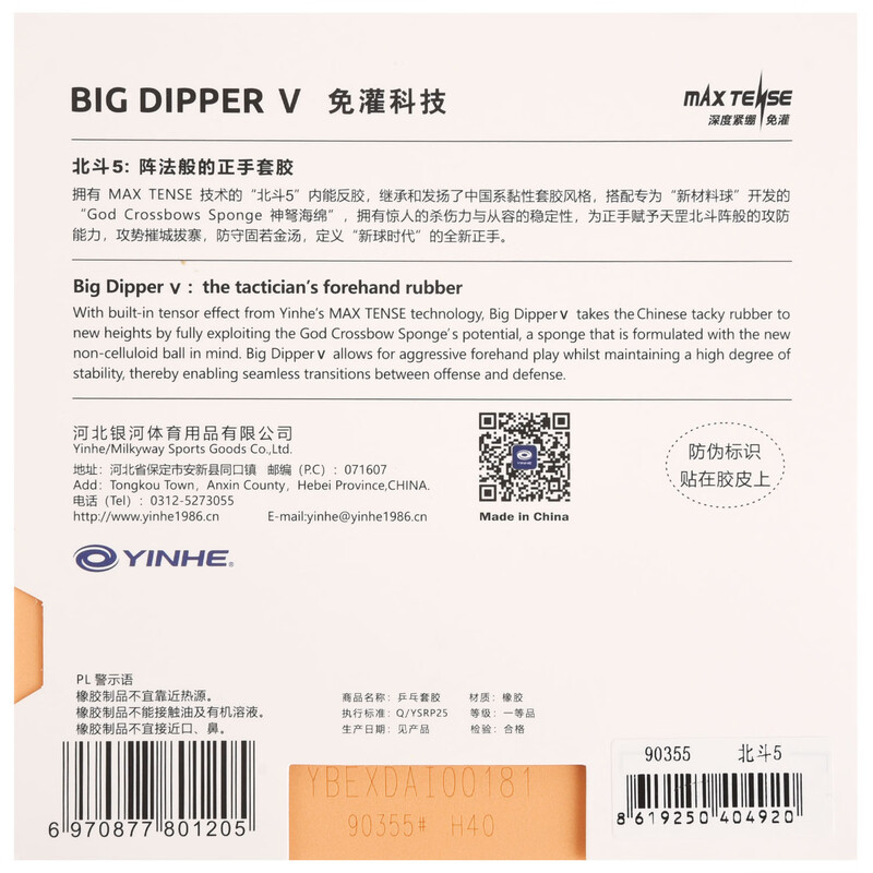 YINHE BIG DIPPER V Karet Tenis - Desk Setup Tips ulasan dan harga