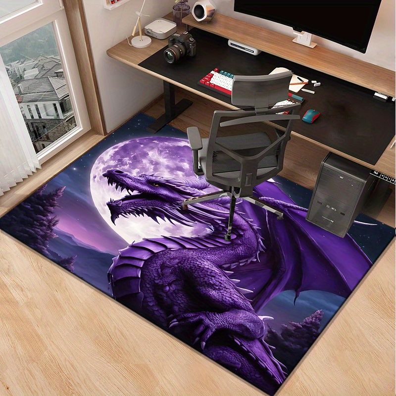 Karpet Naga Ungu Megah untuk P - Desk Setup Living Room ulasan dan harga
