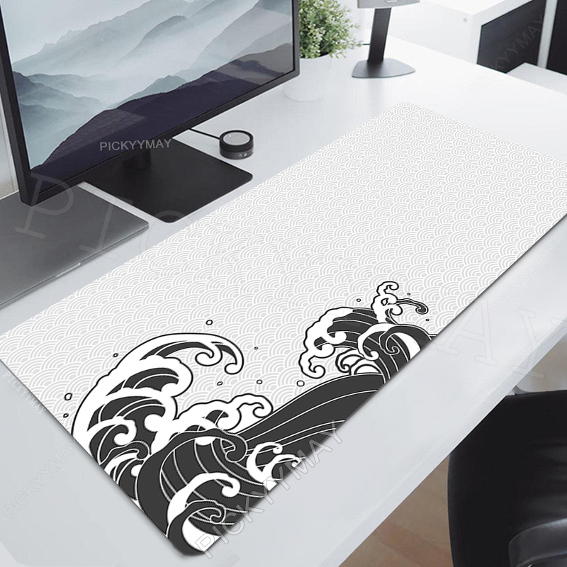 Alas Mouse hitam dan putih mot - Zelda Desk Setup ulasan dan harga