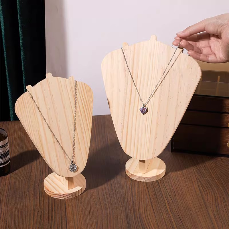Stands Perhiasan Kalung Kayu,  - Desk Setup Wood ulasan dan harga
