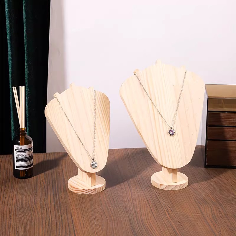 Stands Perhiasan Kalung Kayu,  - Desk Setup Wood ulasan dan harga