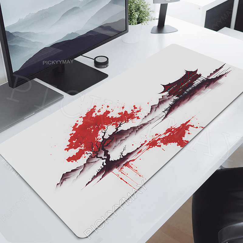 Tikar Meja lukis tinta alas Mo - Zelda Desk Setup ulasan dan harga