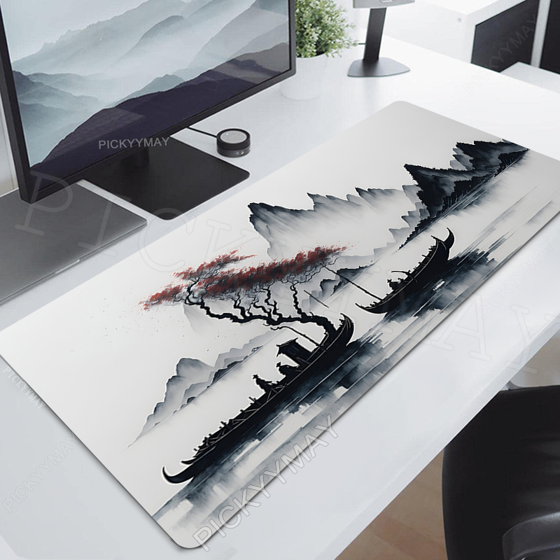 Tikar Meja lukis tinta alas Mo - Zelda Desk Setup ulasan dan harga