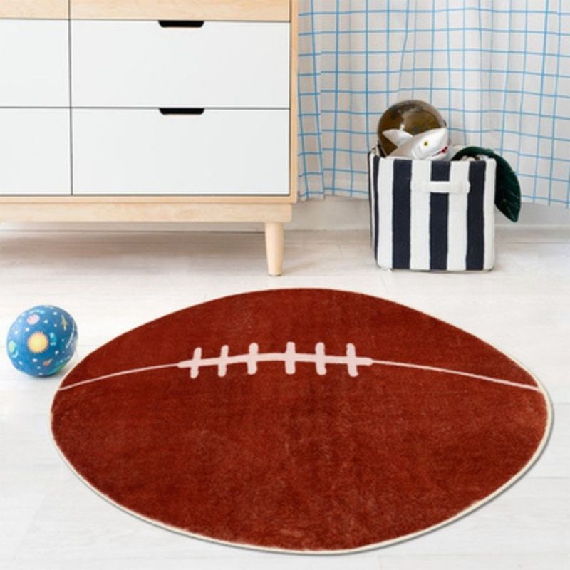 Karpet Bulu Lembut Sepak Bola  - Desk Setup Girly ulasan dan harga