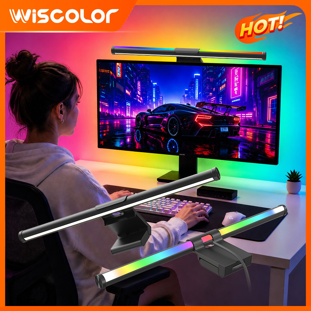 Lampu Monitor Wifi Lightbar, L - Desk Setup Rgb ulasan dan harga