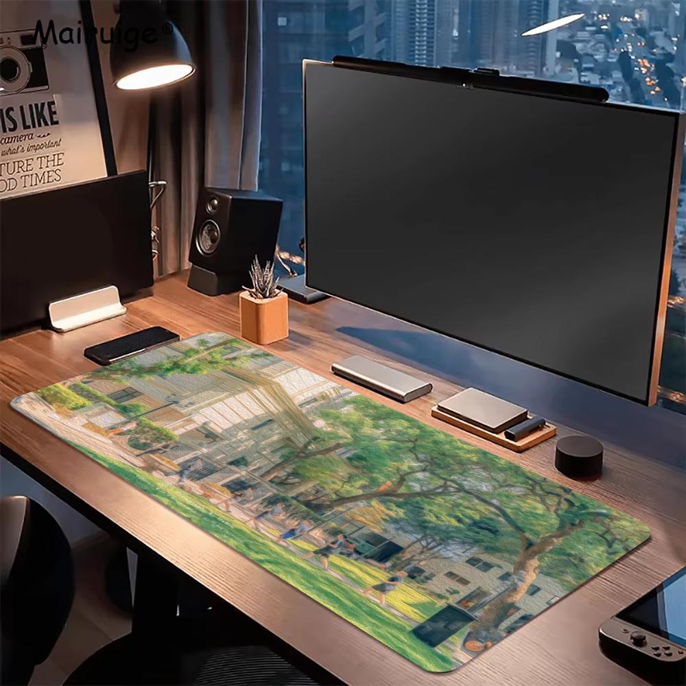 Alas Mouse Lukisan Minyak Pema - Desk View Setup ulasan dan harga