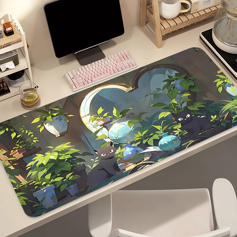 Alas Mouse Gaming Silikon Lemb - Desk Setup Kawaii ulasan dan harga