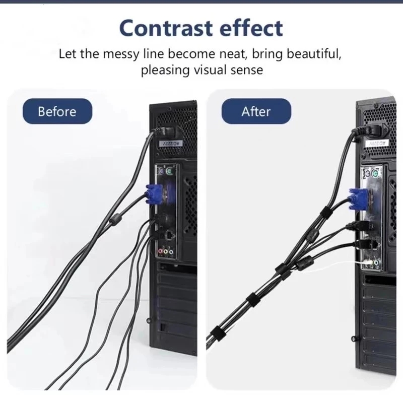 Pengikat Kabel yang Dapat Diso - Desk Setup Cable Management ulasan dan harga