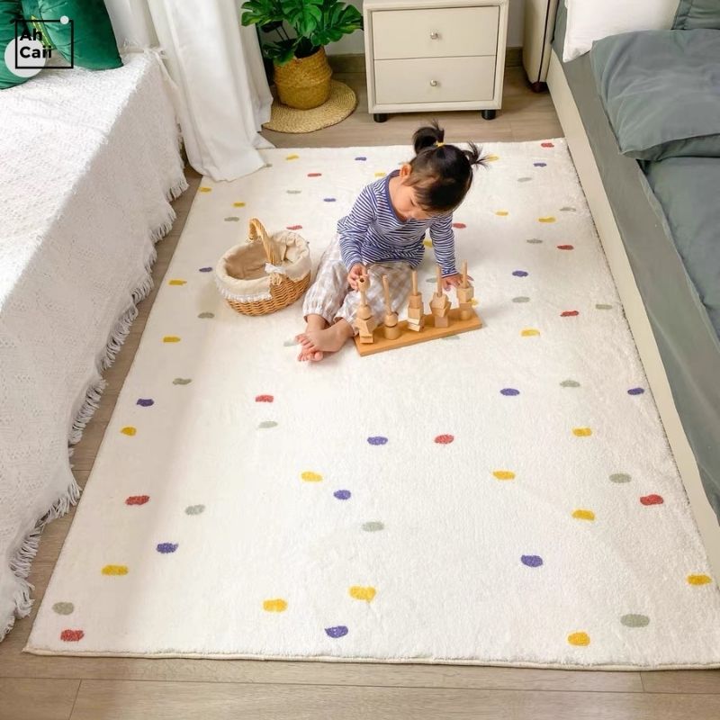 Karpet Berbulu Anak-anak Karpe - Desk Setup Girly ulasan dan harga