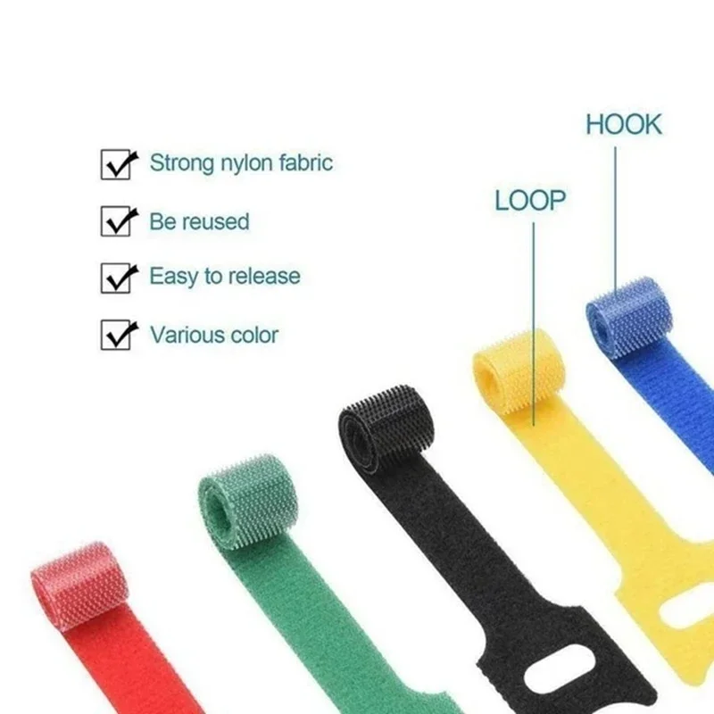 10/30/50 Buah Pengatur Kabel U - Desk Setup Cable Management ulasan dan harga