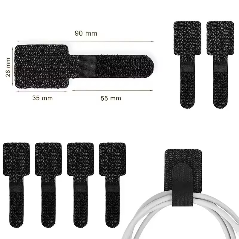 20/10/5/1 Buah Pengikat Kabel  - Desk Setup Cable Management ulasan dan harga